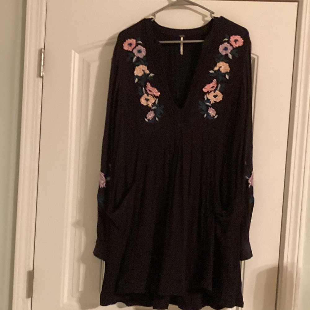 COPY - Free People embroidered short dress or long tunic